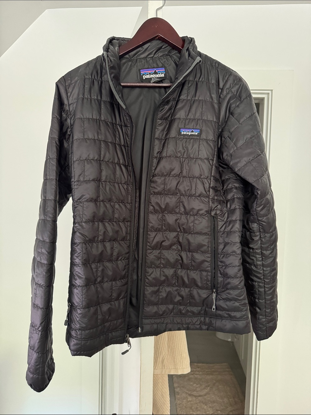 Patagonia Black Quilted Packable Puffer Jacket